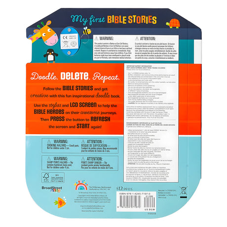 Doodle Delete Repeat – My First Bible Stories (Hardcover)