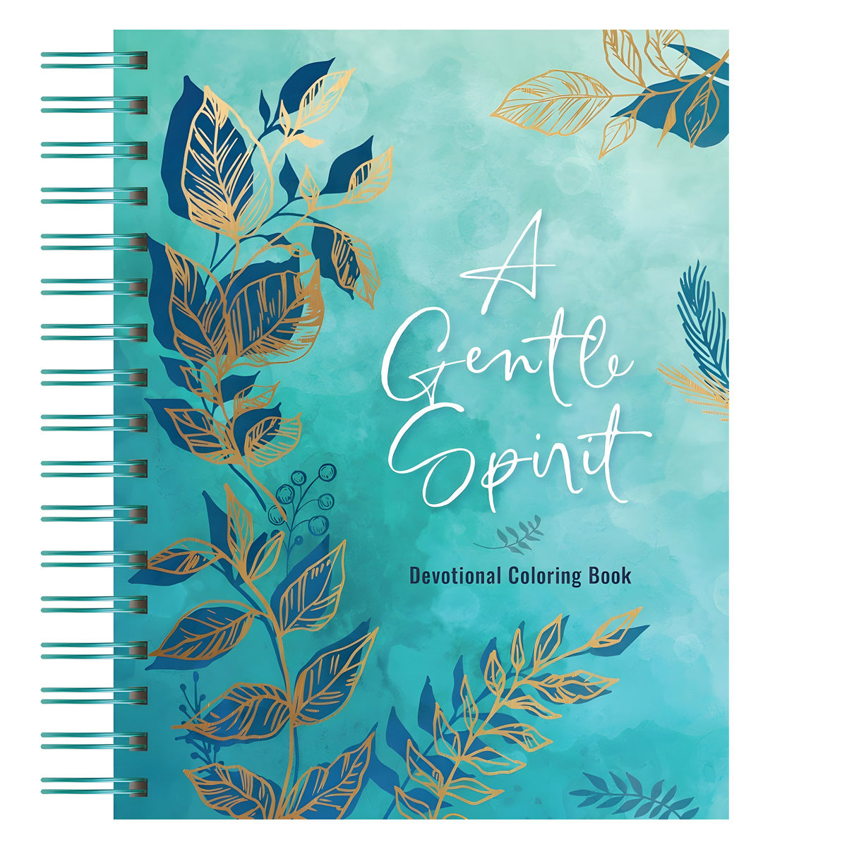A Gentle Spirit: Devotional Coloring Book (Spiral-Bound)