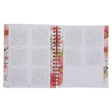 Bible Word Search Devotional: Words to Warm Your Heart Large Print (Spiral-Bound)