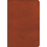 KJV Compact Reference Bible Large Print Burnt Sienna (Imitation Leather)