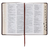 NLV Donkerbruin Kunsleer Toeligtingsbybel