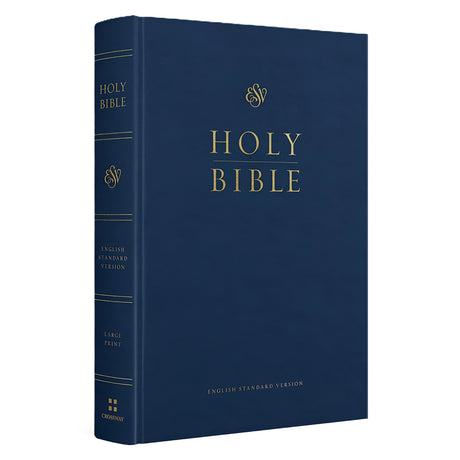ESV Pew and Worship Bible, Large Print, Hardcover, Blue