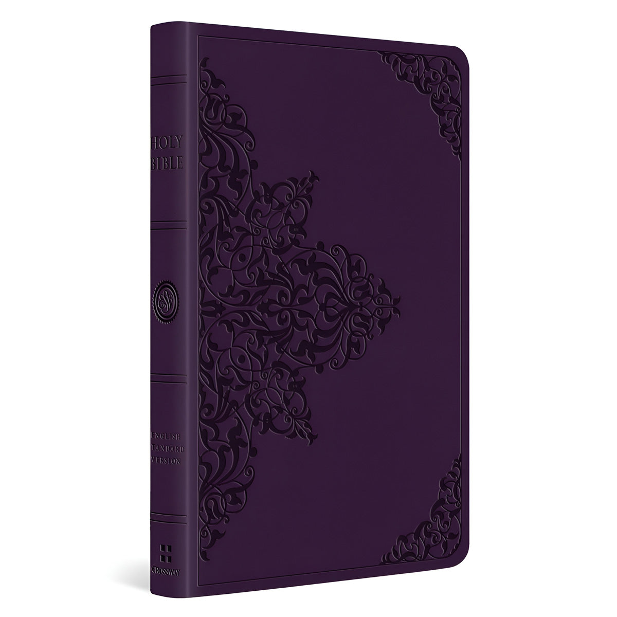 ESV Value Thinline Bible, Large Print, Imitation Leather, Lavender, Filigree Design