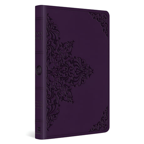 ESV Value Thinline Bible, Large Print, Imitation Leather, Lavender, Filigree Design