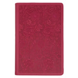 ESV Berry Floral Design Imitation Leather Student Study Bible