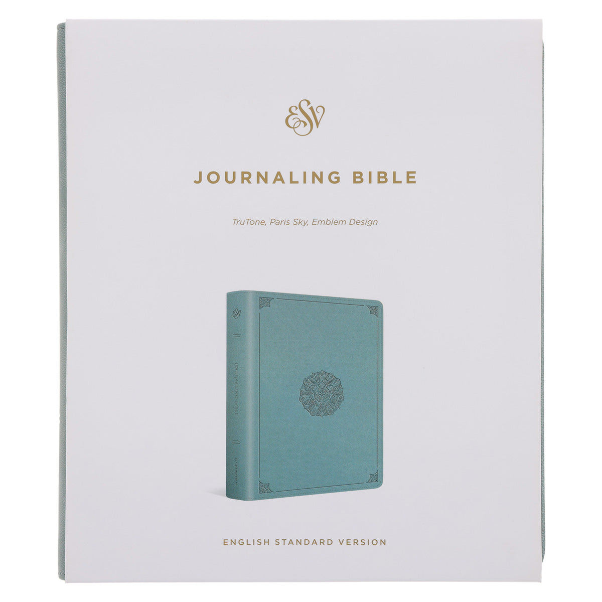 ESV Paris Sky Emblem Design Imitation Leather Journaling Bible