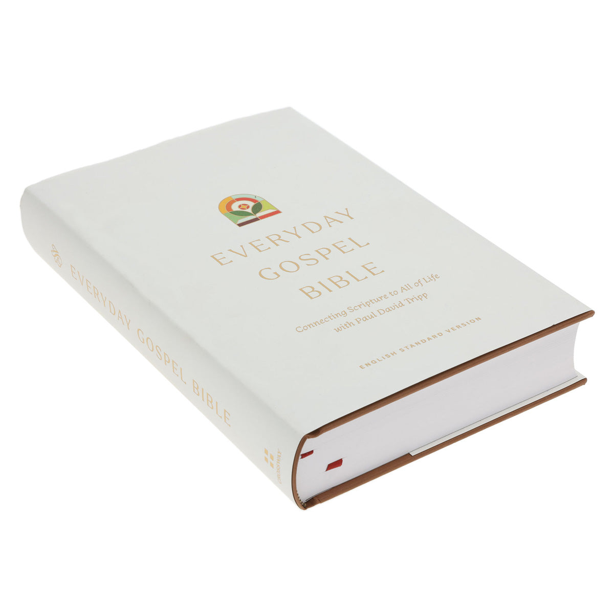 ESV White Hardcover Everyday Gospel Bible