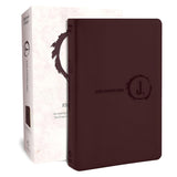 NLT Dark Brown Imitation Leather Jesus-Centered Bible
