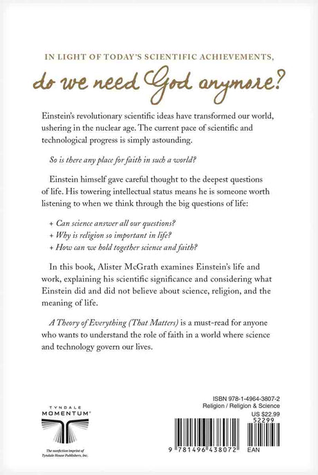 A Theory Of Everything (That Matters)(Hardcover)