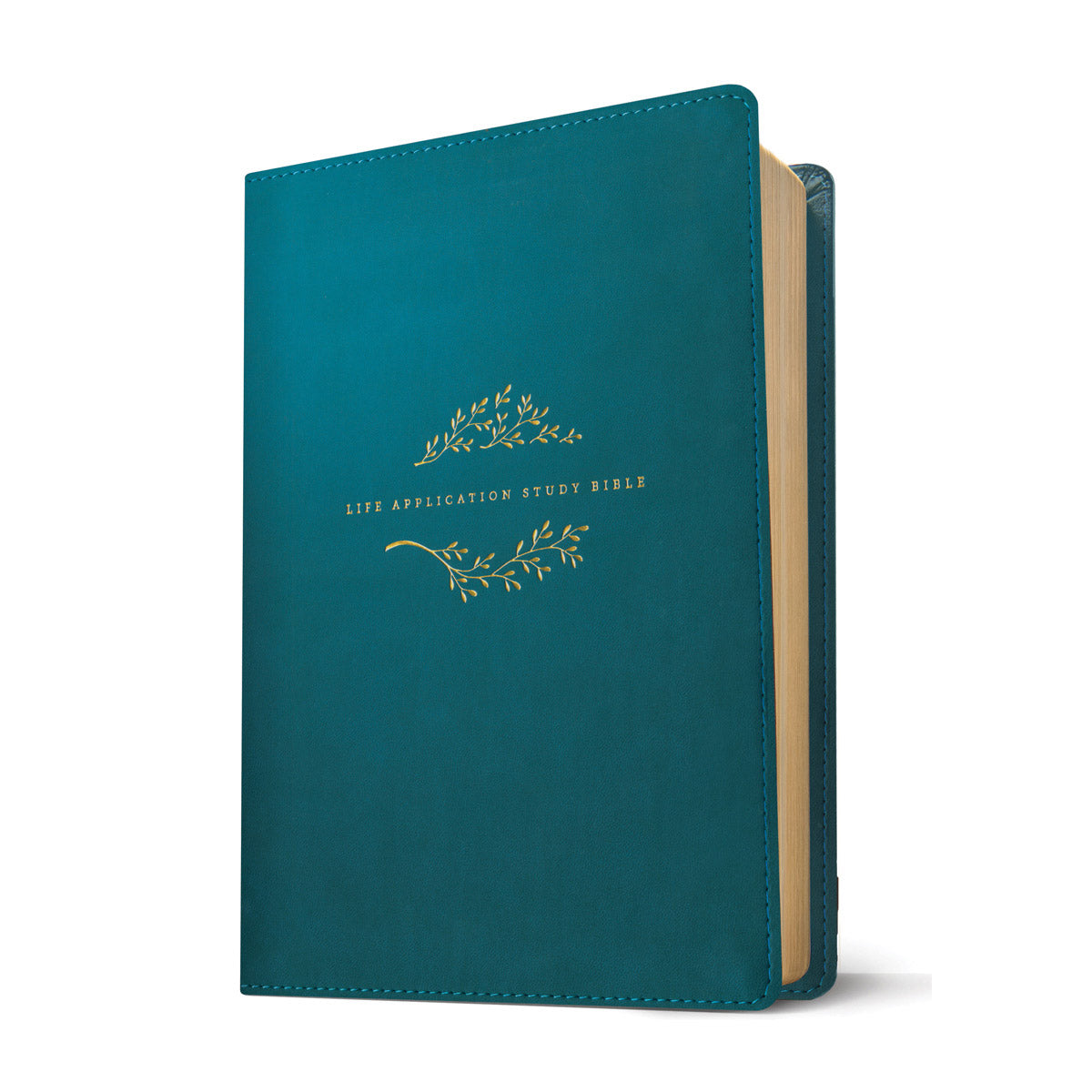 NLT Life Application Study Bible 3rd Edition Large Print Index Teal (Imitation Leather)