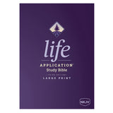 NKJV Life Application Study Bible, Third Edition, Large Print, Red Letter (Hardcover)