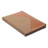 NLT Filament Thinline Reference Bible, Large Print, Stone & Camel With Zip (Imitation Leather)