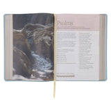 NLT Sky Blue Imitation Leather Filament Enabled Every Woman’s Bible