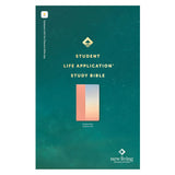 NLT Ombre Imitation Leather Filament Student Life Application Bible Red Letter