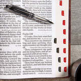 KJV Reference Bible Super Giant Print Indexed Saddle Brown (Imitation Leather)