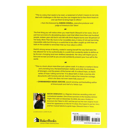 More Than My Scars: Power Of Perseverance, Unrelenting Faith & Deciding What Defines You (Paperback)