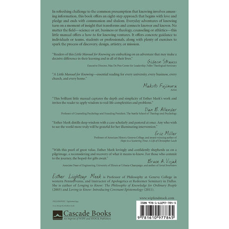 A Little Manual For Knowing (Paperback)
