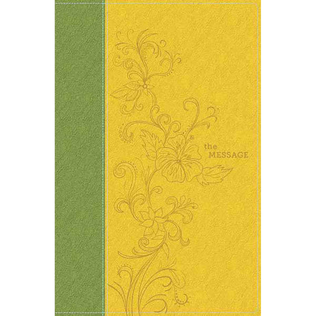 The Message Deluxe Gift Bible Sunlight / Grass (Imitation Leather)
