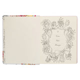 KJV White Floral Faux Leather Flexcover My Creative Bible