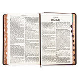 KJV Brown Lion Faux Leather Flexcover Kids Bible Large Print