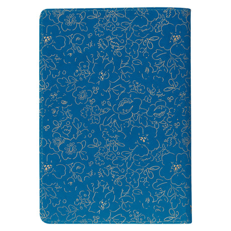 Walk By Faith, Not By Sight Faux Leather Journal With Zipped Closure - 2 Corinthians 5:7