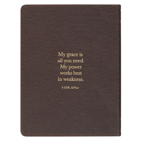 Amazing Grace: God's Love to Rescue and to Restore - 366 Devotions (Faux Leather)