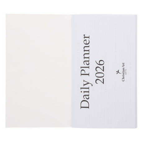 2026 Diary - Daily Planner - Be Strong & Courageous