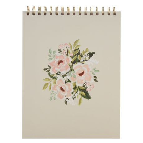 He will Cover You with His Feathers & Under His Wings You will Find Refuge A4 Wirebound Notepad