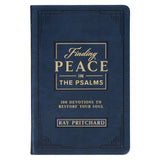 Finding Peace in the Psalms: 100 Devotions to Restore Your Soul (Faux Leather)