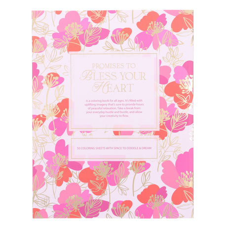 Promises to Bless Your Heart Coloring Book (Paperback)