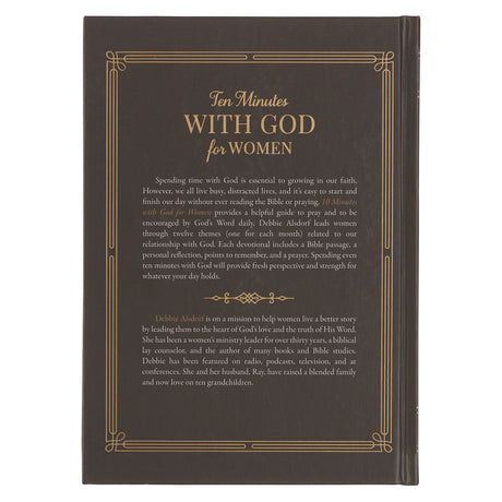 Ten Minutes with God Devotions for Women: 365 Devotions (Hardcover)