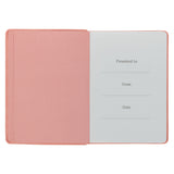 In Touch with God: 366 Devotions Peach (Faux Leather)