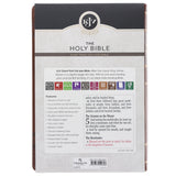 KJV Brown Crown of Thorns Faux Leather Giant Print Full-Size Bible