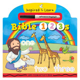 Bible 123's: Wipe-Clean Activity Book (Inspired To Learn)(Board Book)