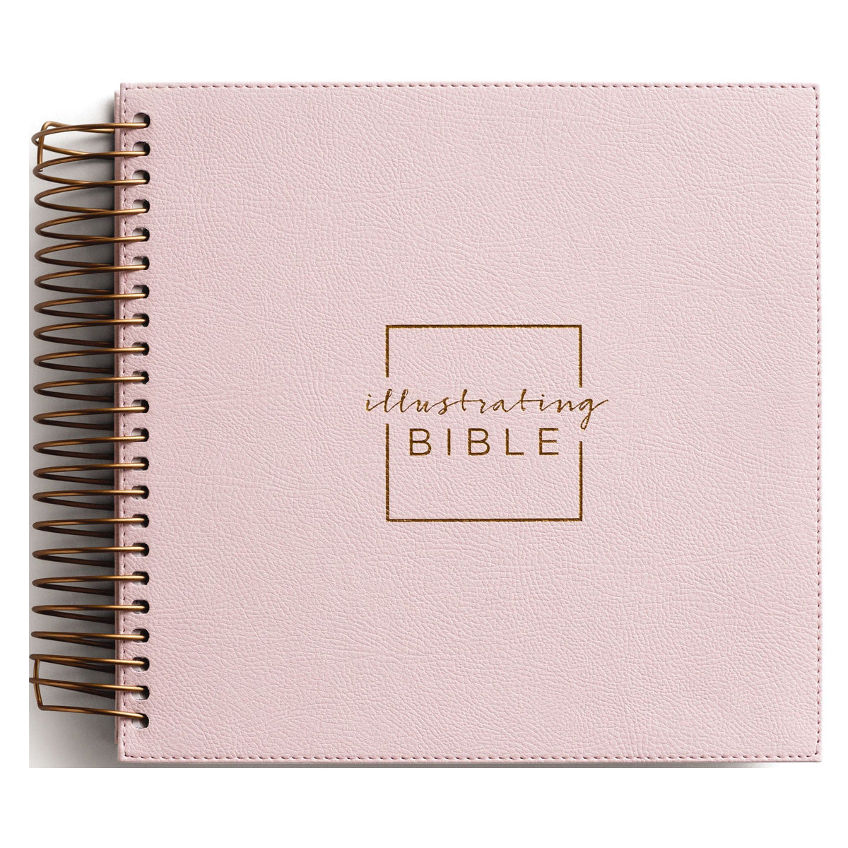 NIV Illustrating Bible, Spiral-Bound Imitation Leather, Pink