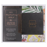 NIV Illustrating Bible, Spiral-Bound Imitation Leather, Dark Gray