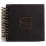 NIV Illustrating Bible, Spiral-Bound Imitation Leather, Dark Gray