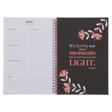 2026 Diary - Daily Planner - Inspirational - Believe in the Beauty of Your Dreams - Wirebound