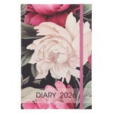2026 A5 Diary - Daily Planner - Floral - Paperback