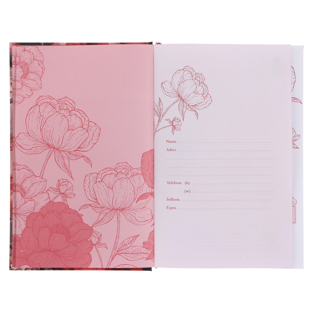 2026 Nina Smit Dagboek - Dagbeplanner Blomme - Hardeband
