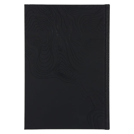 2026 A5 Business Diary - Daily Planner - Contour Lines - Hardcover
