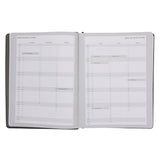 2026 John Maxwell A4 Diary - Daily Planner Black and Brown - Imitation Leather