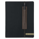 2026 John Maxwell A4 Diary - Daily Planner Black and Brown - Imitation Leather