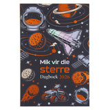 2026 Skooldagboek - Dagbeplanner vir Seuns - Mik vir die Sterre - Sagteband