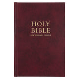 NKJV Burgundy Hardcover Bible