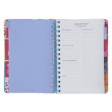 2027 A5 Diary - Daily Planner - Neon - Wirebound