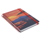2027 A5 Diary - Daily Planner - African Scene - Wirebound