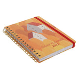 2027 A5 Diary - Daily Planner - Mountain Scene - Wirebound
