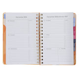 2027 A5 Diary - Daily Planner - Mountain Scene - Wirebound