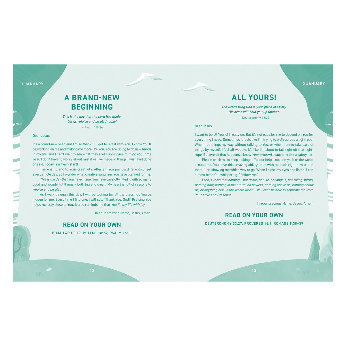 Jesus Listens: 365 Prayers for Kids (Hardcover)